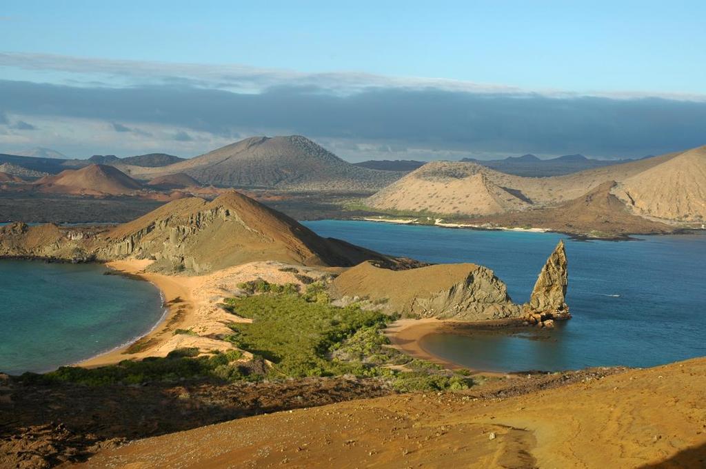 Bartolome Home to one of the most iconic scenery shots of Galapagos, this small island is located off the eastern shore of Santiago Island.