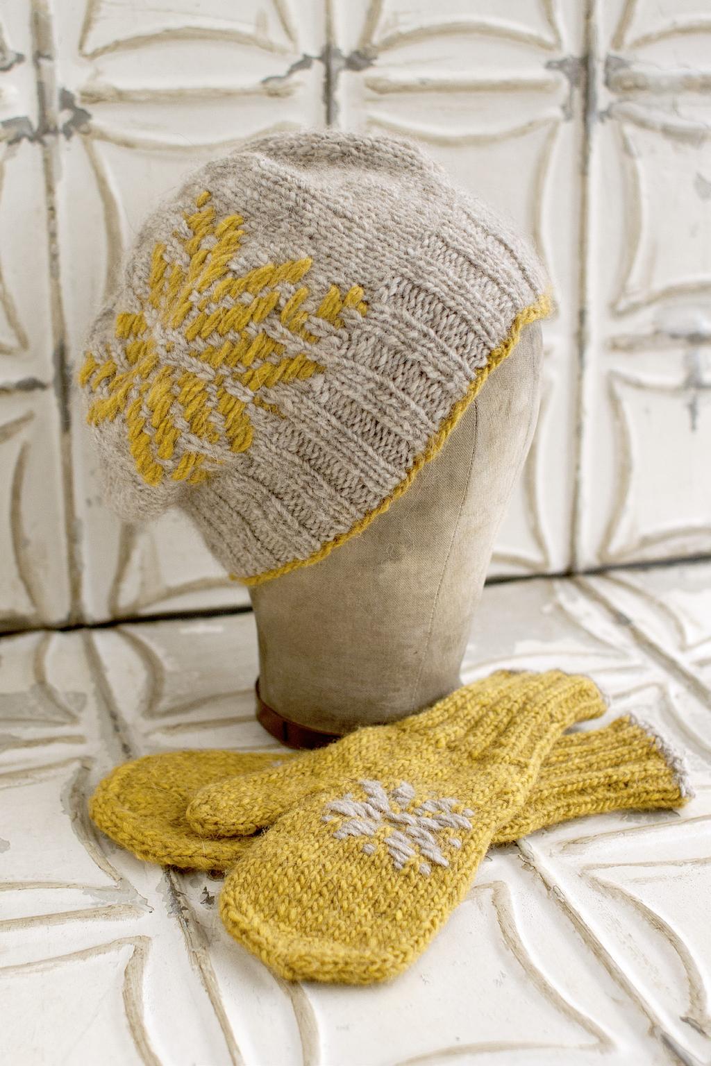 Mount Airy Hat & Mittens by