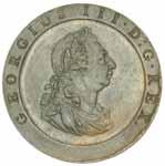 Britain, George III, cartwheel twopence, 1797 (S.