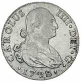 He devotes a chapter to this coin type (pp.63-69). 1296* Mexico, Charles IIII, eight reales, 1802 F.T. Mo (Mexico City) (KM.109). Good very fine.