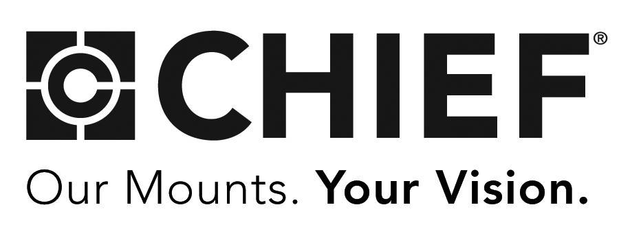 Chief Manufacturing, a products division of Milestone AV Technologies 8807-000074 Rev01 2010 Milestone AV Technologies, a Duchossois Group Company www.chiefmfg.