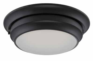 options DASH One Light Flush Dome Dimensions: Width 14", Height 4" 62-156