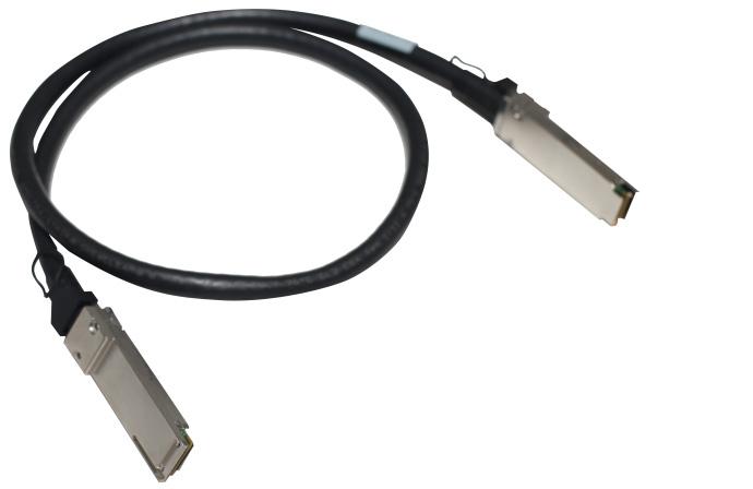 QSFP28 copper cable Figure 9 QSFP28 copper cable Table 10 Specifications for QSFP28 copper cables