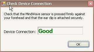 In general, any detected devices will appear in the Detected EEG Devices drop down list.