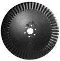 Fluted/Rippled Coulters *Made of high quality Boron steel. 15 & 16 Diameter O N. D W. S R WF15P 15 rippled coulter blade pilot, can be cut to most hole patterns for an additional fee. 10 54326 $33.