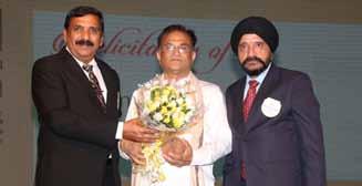 Bhupendra Singh Rajpal, Vice President, CAI felicitate