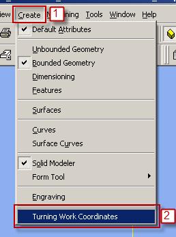 You will then see the Turning Work Coordinates dialog: MainSpindle and SubSpindle information are