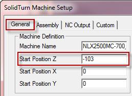 11.2.2. Catching finished part on spindle 1 side after cut-off with stock repositioning (programmed first) (for NLX configuration only) If your machine is equipped with a barfeeder, you can