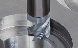 Slotting with corner radius and chamfer - Width range: from 0.056" to 0.