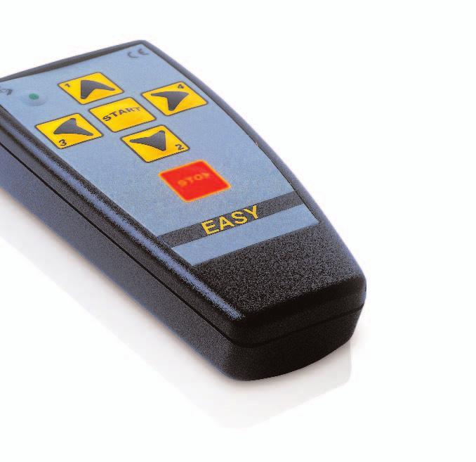 IMP INT 18-05-2005 12:27 Pagina 6 Easy EASY is a remote control system which allows to control wireless the moving functions of an electro-hydraulically operated machine or equipment.