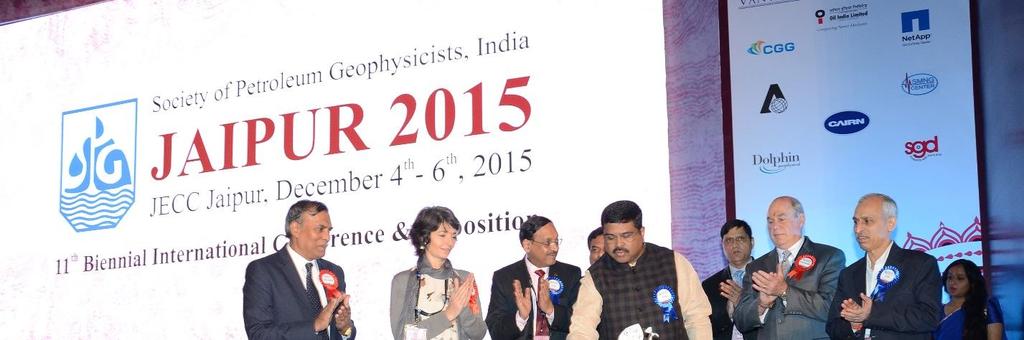 Press Release Dated: 4 December 2015 Petroleum Minister asks SPG to bring out key technology challenges: SPG International Conference Jaipur-2015 The Hon ble Union Minister of State Mr.
