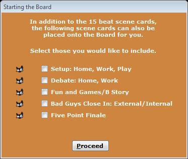 The image or icon, if the attachment is not an image, will be displayed on the scene card. THE BOARD The Board is where you plot out the scenes for your story.