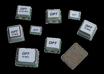 Standard pin feedthru or SMD packages exist as well as custom designs or legacy packages.