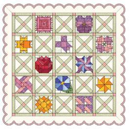 Students must purchase 2 yards of the background fabric of their choice before Lecture Demo Flower Block Pattern AND a whole quilt pattern every month Fabric for the FLOWER PART OF THE BLOCK is