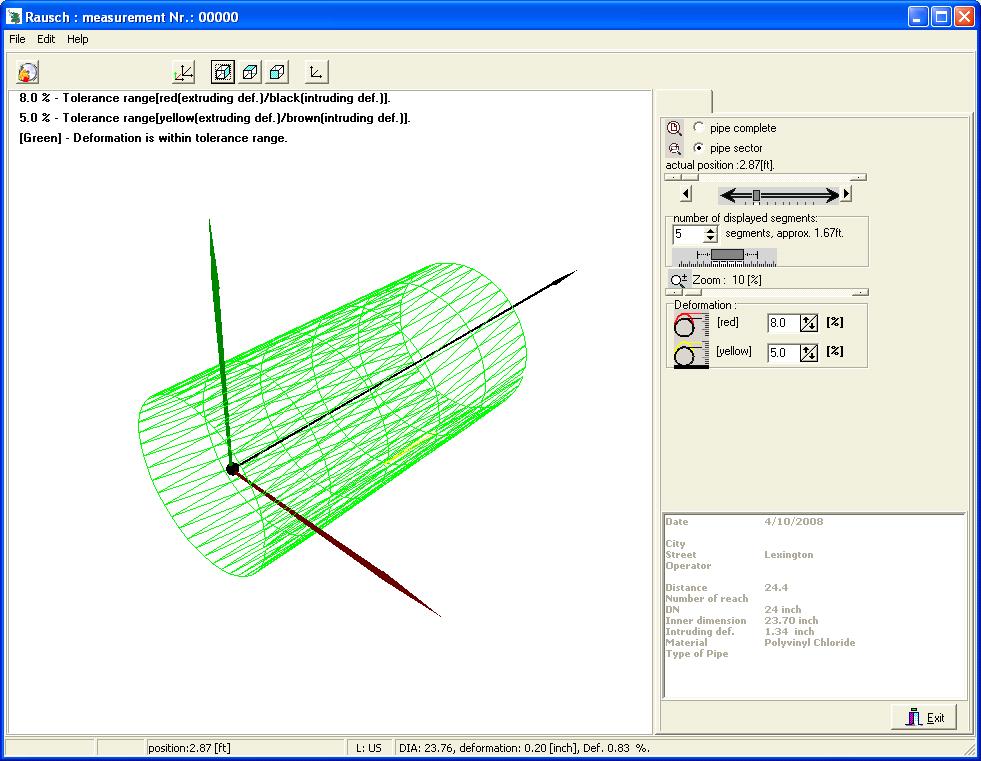 The link shown in the reports will navigate the user to the ScanCam folder for this session. To open the ScanCam 3D viewer, double click on the start.cmd icon.