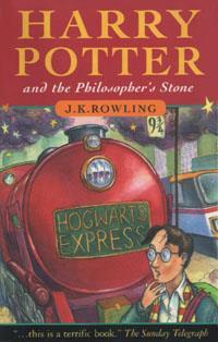 9 Harry Potter and the Philosopher s Stone by J.K. Rowling The first book in the Harry Potter series. Harry goes to wizard school and becomes a Gryffindor.