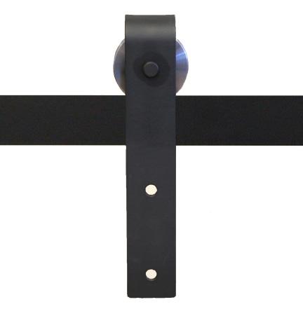 - NET - Interior Doors ACME BARN DOOR STRAP KITS BENT STRAP STRAIGHT STRAP TOP OF DOOR STRAP BARN DOOR HARDWARE (IN STOCK) For use with 1-3/8" and 1-3/4" solid core flush, solid core molded and wood