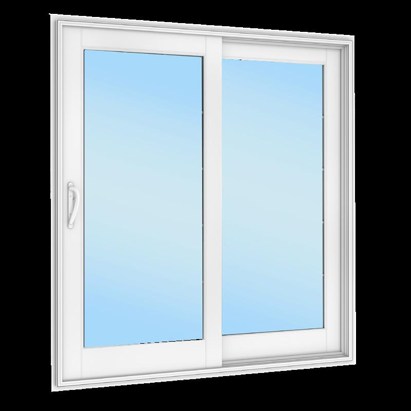 Patio Doors NET COSTS: ATLANTECH R370 SLIDING FRENCH PATIO SERIES 370 IN STOCK 6/0 LOW-E GLASS WITH ARGON GAS & SCREEN / CREAM WHITE 4-1/2'' TOP RAIL & SIDE STILES WITH 6-1/2"