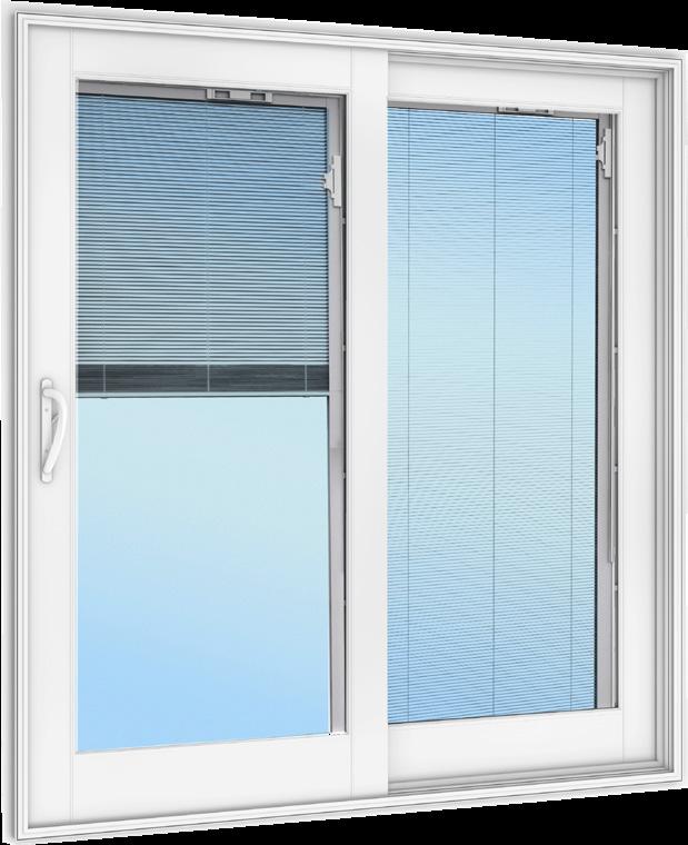 20 HANDING: AS VIEWED FROM EXTERIOR X = OPERATING PANEL, O = STATIONARY PANEL FEATURES: 4-1/2" top rail and side stiles with 6-1/2" bottom rail Mechanically Assembled PVC Panels