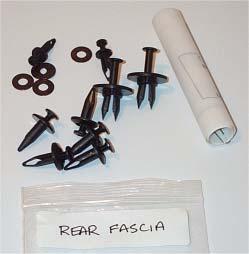 Aftermarket Rear Fascia be used correctly to install the Rear Fascia and Rear Fascia Bracket.