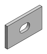 Washer Bar Concrete Socket (OPTIONAL) Short Lower Post (OPTIONAL)