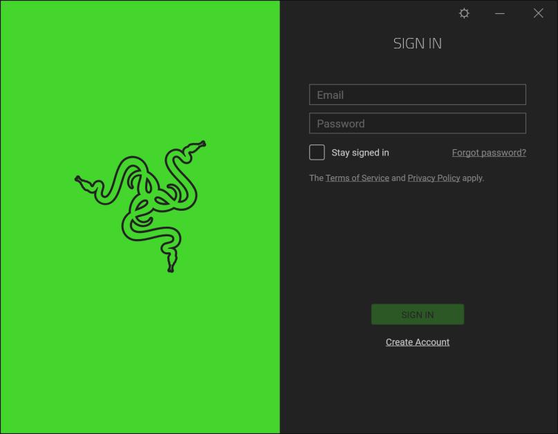 4. CREATING A RAZER ID ACCOUNT If y Razer ID account., you can also use the Razer SIGN IN page to create a 1.