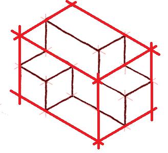 The box method is a sketching technique used to maintain proportionality It starts
