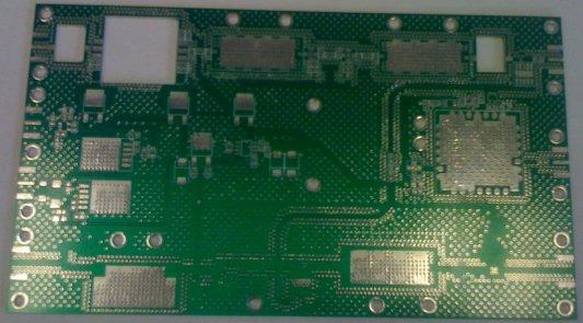 New Sub-assembly board: Previous components (Top & Bottom Plate)=> on a single board, ~ 4 x 7 HPA on bottom now part of Transceiver Sub-assembly 5