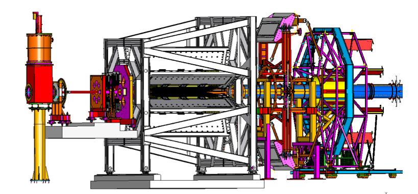 e-beam Skeleton View of Qweak Apparatus Collimators Region 3 tracking chambers Lumis 35 cm LH2 target 2.