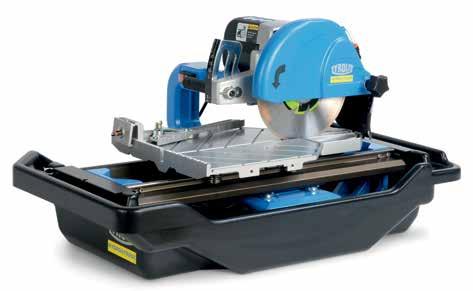 TABLE SAWING TILE SAW tte250 Cutting depths up to 60 mm Innovative telescopic system