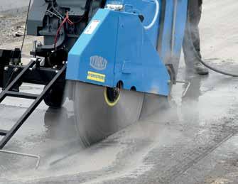 Floor sawing Floor SAWS FOR ASPHALT Suitable for repairing asphalt road surfaces, installation work (cables, conduits, etc.) as well as removing damaged asphalt surfaces up to a thickness of 50 cm.