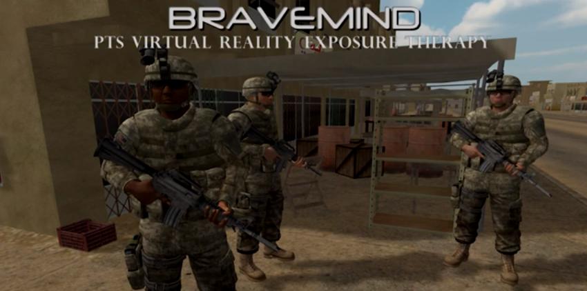 VR for PTSD Bravemind: Virtual Reality Exposure Therapy is a tool built at USC to help treat PTSD Source:
