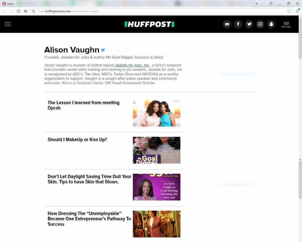 Huffington Post Blogger & Member of the