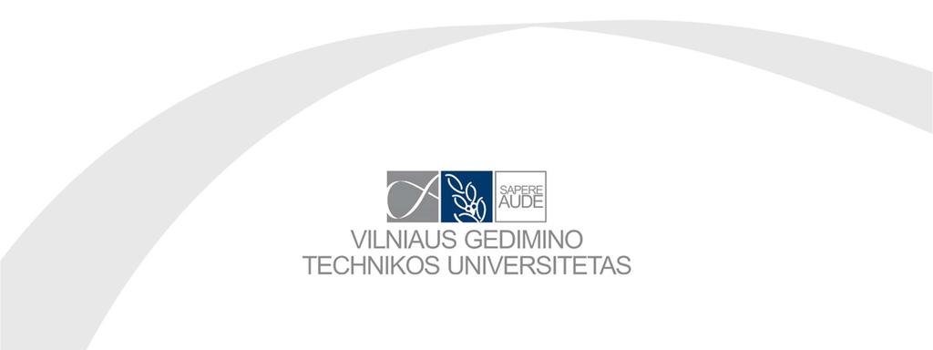 VGTU research activities, PhD studies Director of