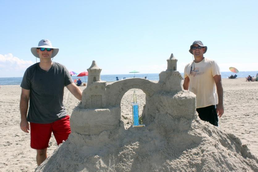 prize in the Sand Sculpting Contest