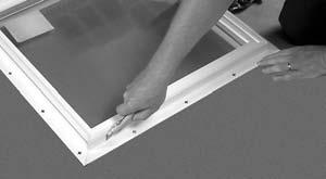 Window Installation Without Nailing Fin PLEASE READ Visions ELS windows, without nailing fins, can be installed either by fastening through the balance pockets or by using installation clips.