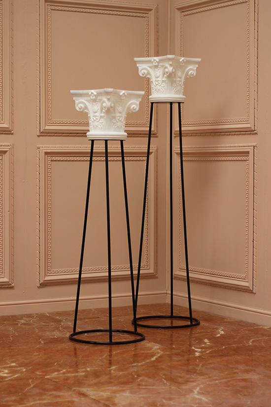 Athena Column Plinths The Athena Plinths combine ancient architectural detail and modern display solutions, giving you a plinth that looks classic yet modern.