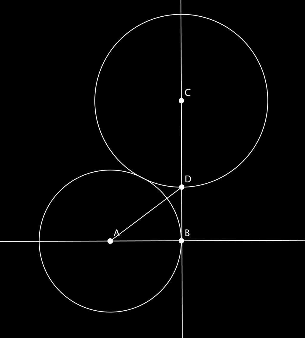 as Elias does without his share of the equipment. Who weighs the most? The equipment or Elias? vikla.se 7. Going round in circles Two circles are at a tangent to each other.