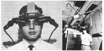 Virtual Reality History 1968 Sword of Damocles superimposed