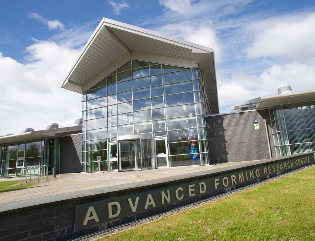 2 3 About the AFRC The University of Strathclyde s Advanced Forming Research Centre (AFRC) is a globally-recognised centre of excellence in innovative manufacturing technologies, engineering research