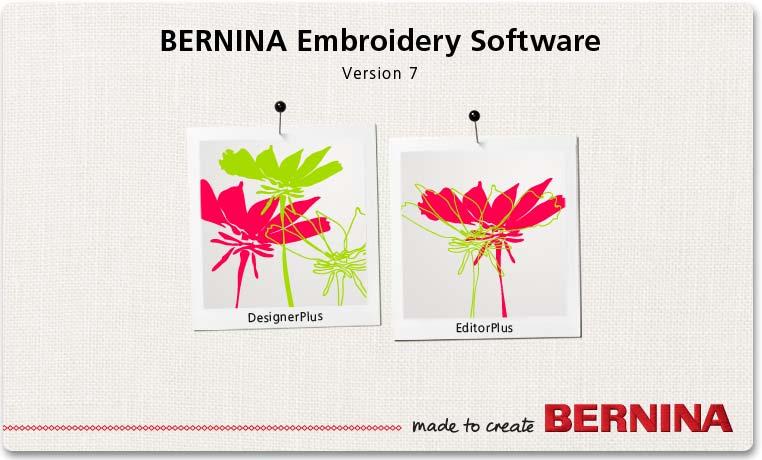 RELEASE NOTES Rev 1 June 2013 These Release Notes contain descriptions of all features and improvements in the BERNINA Embroidery Software V7.0 product range new to this release.