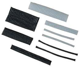 Expandable braided sleeving PLIOSIL Packaging: PET PET-S PA PET-VO M.