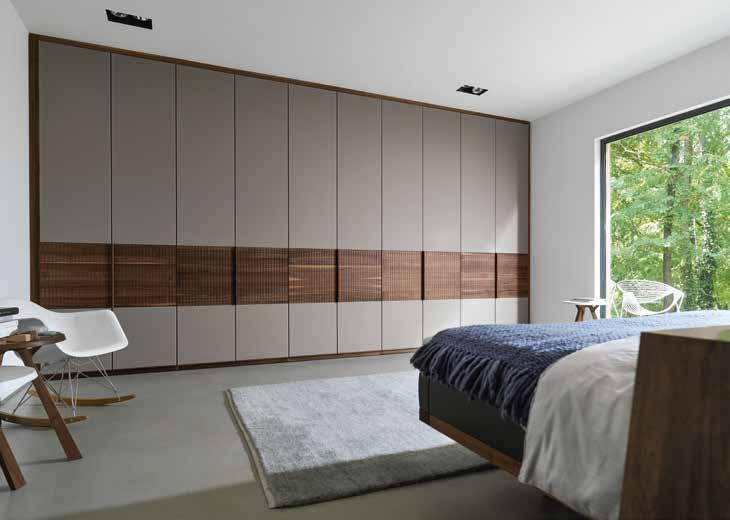 8 philosophy philosophy 9 INDIVIDUALLY PLANNED Our consultants plan your bedroom according to your ideas and available space.