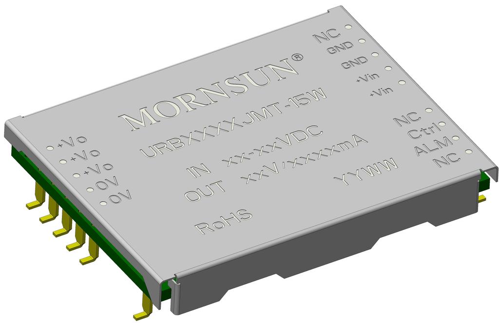 5k Operating ambient temperature range -40 ~ +85 Input under-voltage protection, output short circuit, over-current, over-voltage protection Package Options: DIP or SMD with or without case Patent