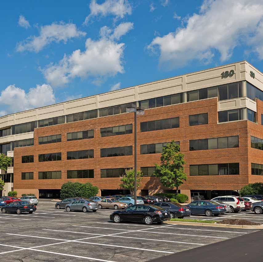 180 ADMIRAL COCHRANE 57,800 SF CLASS A OFFICE SPACE AVAILABLE 180 Admiral Cochrane Drive Annapolis, MD Features: Prominent Annapolis class A office building Suites available from 3,163-22,076 SF