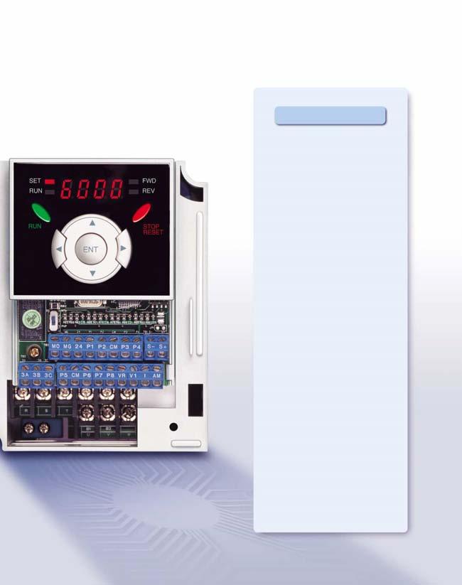Compact & Powerful Inverter ig5a RS-485 communication Connected to PC RS-485-232C converter Monitoring Checking operation