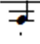 This little dot thingie ( ) is a staccato note. Pay close attention to where it is positioned.