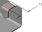 Using the standard rectangular flange, modify the