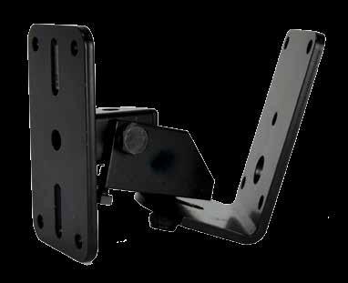Brackets PWB 75 FEATURES Back Mount Close Wall Bracket A versatile bracket with tilt and swivel