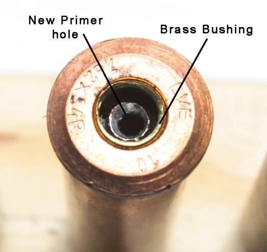 Now you want to take the cap back off and place one drop of the Tapping fluid on the primer of the cartridge you will be making into your calibration cartridge.